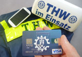 THW Visa Card im Einsatz