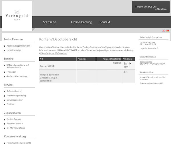 Varengold Banking