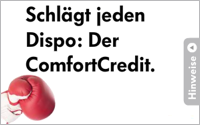 Darstellung des ComfortCredit der VW Bank