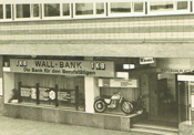 Wall Bank in der 1960er Jahren