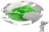 Konto Schweiz Weltkugel